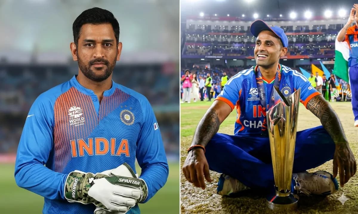 বিশ্বজয়ের পেছনে ধোনির পরামর্শ, জানালেন অধিনায়ক সূর্যকুমার যাদব